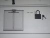 Szafka do segregacji odpadów Moby Compact Store Recycling Graphite/Grey